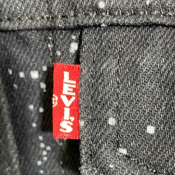 LEVI’S X STAR WARS Limited Edition BLACK DENIM JACKET Size MEDIUM VGC - Picture 4 of 16